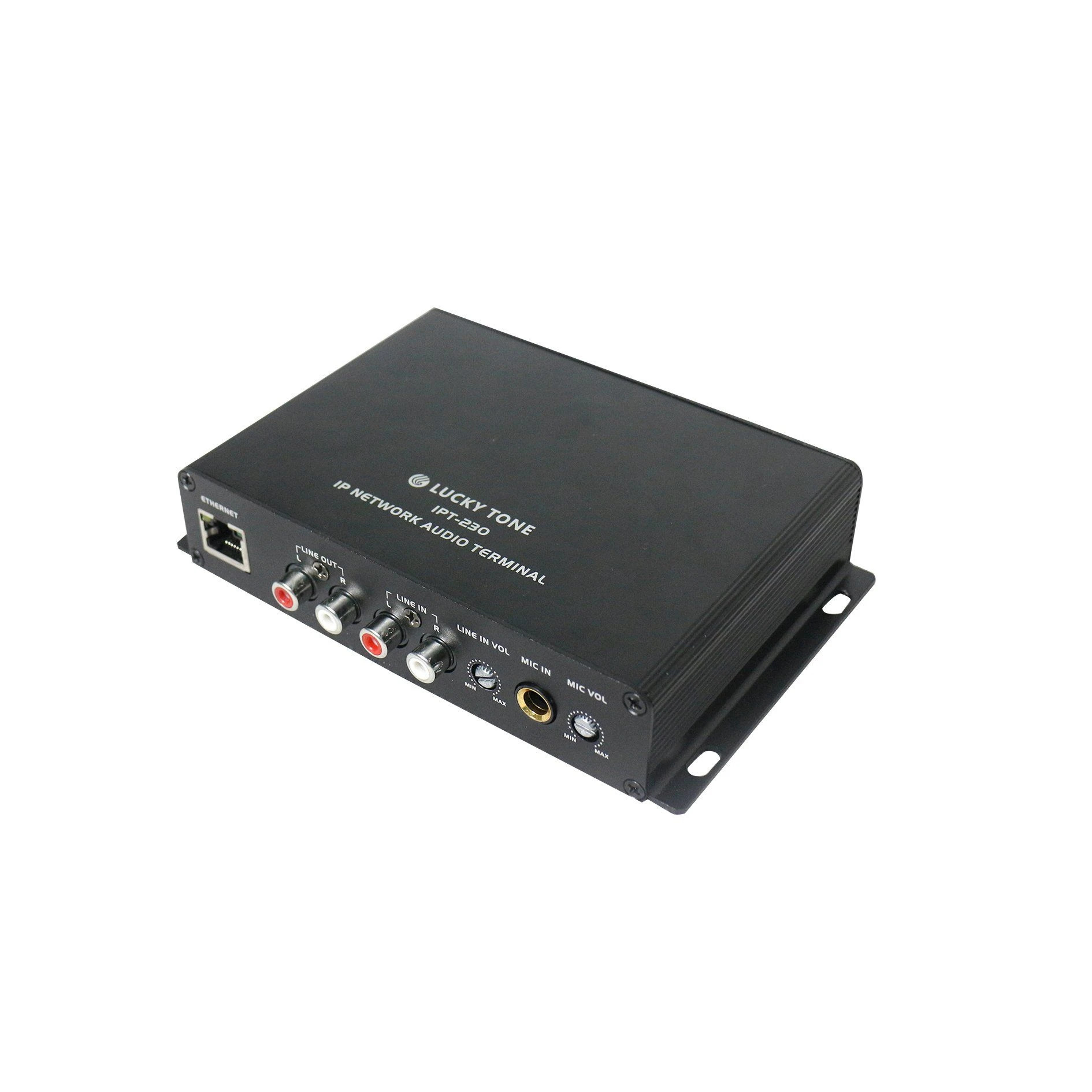 TCP/IP Network PA System Digital Wall Mount Audio Amplifier 2X30W