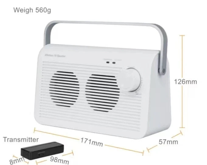 TV Soundbox Sound Ai Sound Case with Wireless TV Speaker, Transmitter More Than 30m