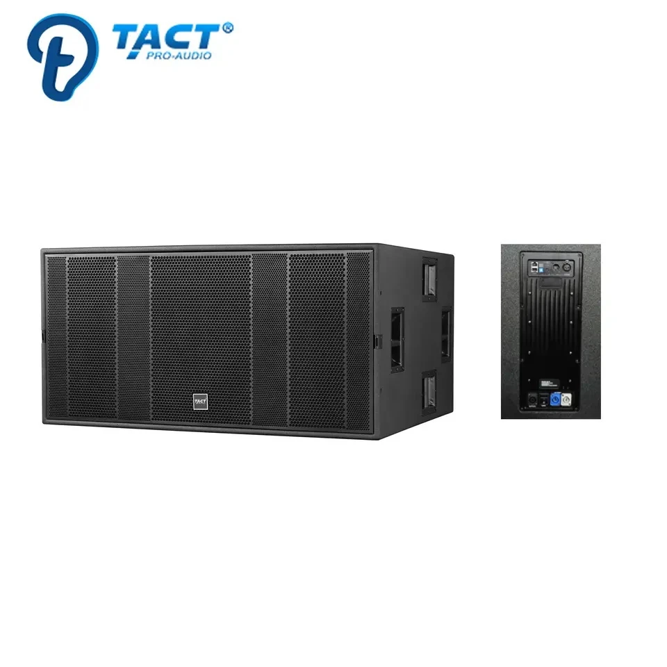 Tact B2 Double 18 Inch Active Power Subwoofer 1200W for Line Array Speaker Bass