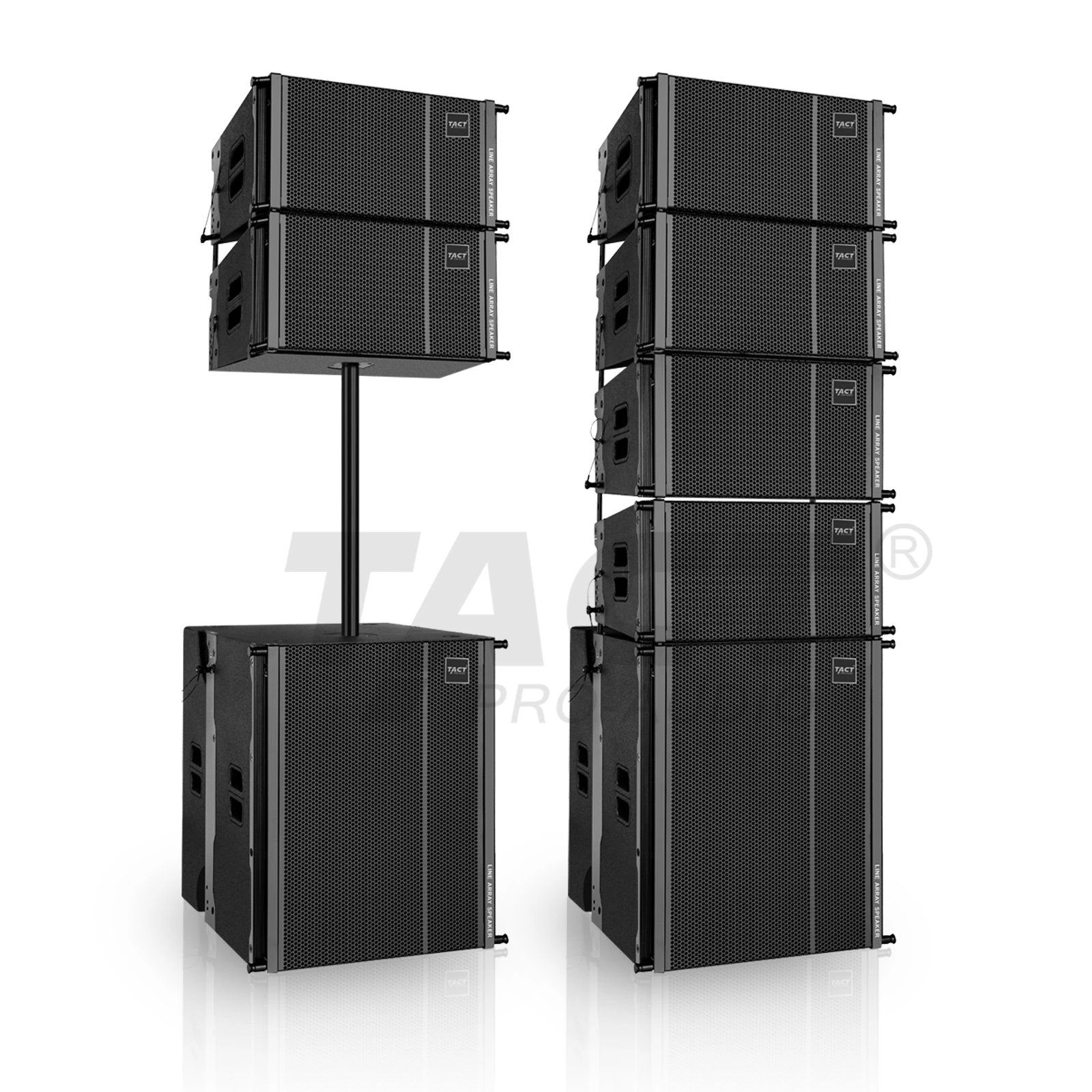 Tact Customized Tq10 2+1 Single 10 Inch Line Array PRO Audio Speaker