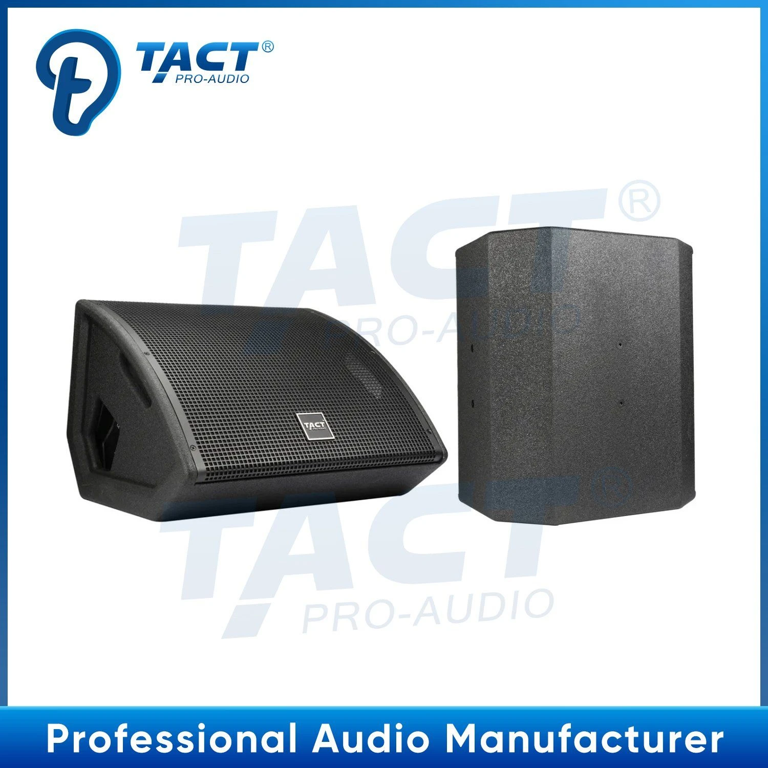 Tact Single 12-Inch Large Dynamic Coaxial Stage Monitor Speakers