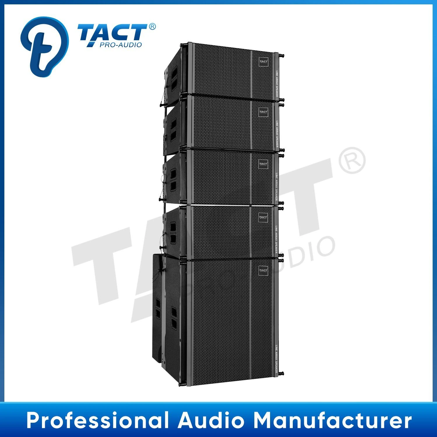 Tact Tq10 Single 10 Inch Professional Line Array Speaker for Stage Performance