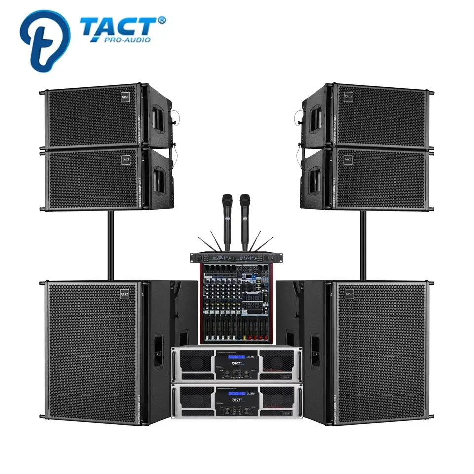 Tact Tq12 Single 12inch Line Array Speaker 2+1 Subwoofer for Moving Show