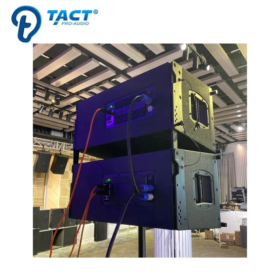 Tact Tq12p Sound Equipment 12inch Powered Line Array Active Speaker 2+1