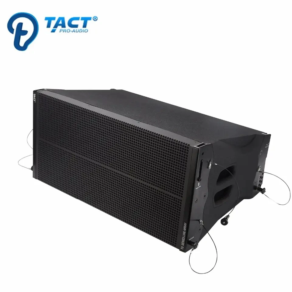 Tact Tq210 Double 10 Inch Active Line Array Audio Loudspeaker for Mobile Performances