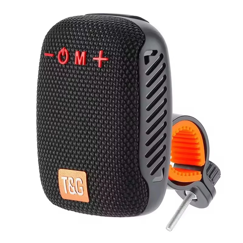 Tg392 Outdoor Portable Cycling Wireless Bt Bicycle Speaker Bass Waterproof Anti-Fall Sports Mini Speaker FM Radio