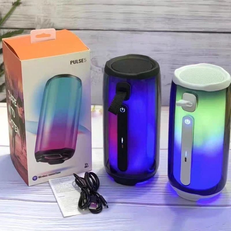 The Brand-New Pulse5 Bluetooth Speaker, Pulse7 Wireless Portable Speaker, Subwoofer and 360-Degree Ambient Lighting