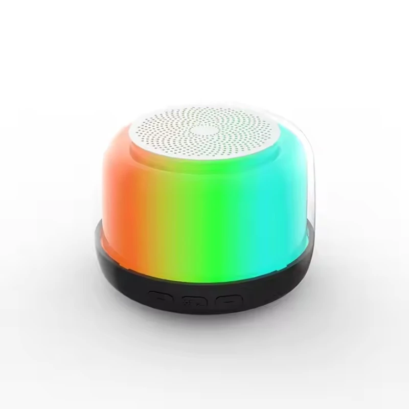 The New Portable Mini Wireless Flashing LED Lights Computer Outdoor Speaker