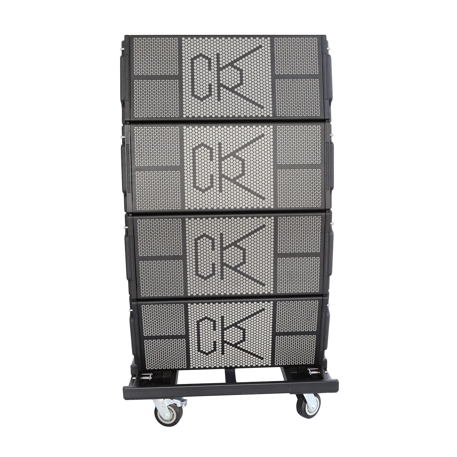 Three Way Line Array System Dual 12 Inch Neodymium Woofer 3 in Coil Stage Equipment Live Show Long Coverage Distance