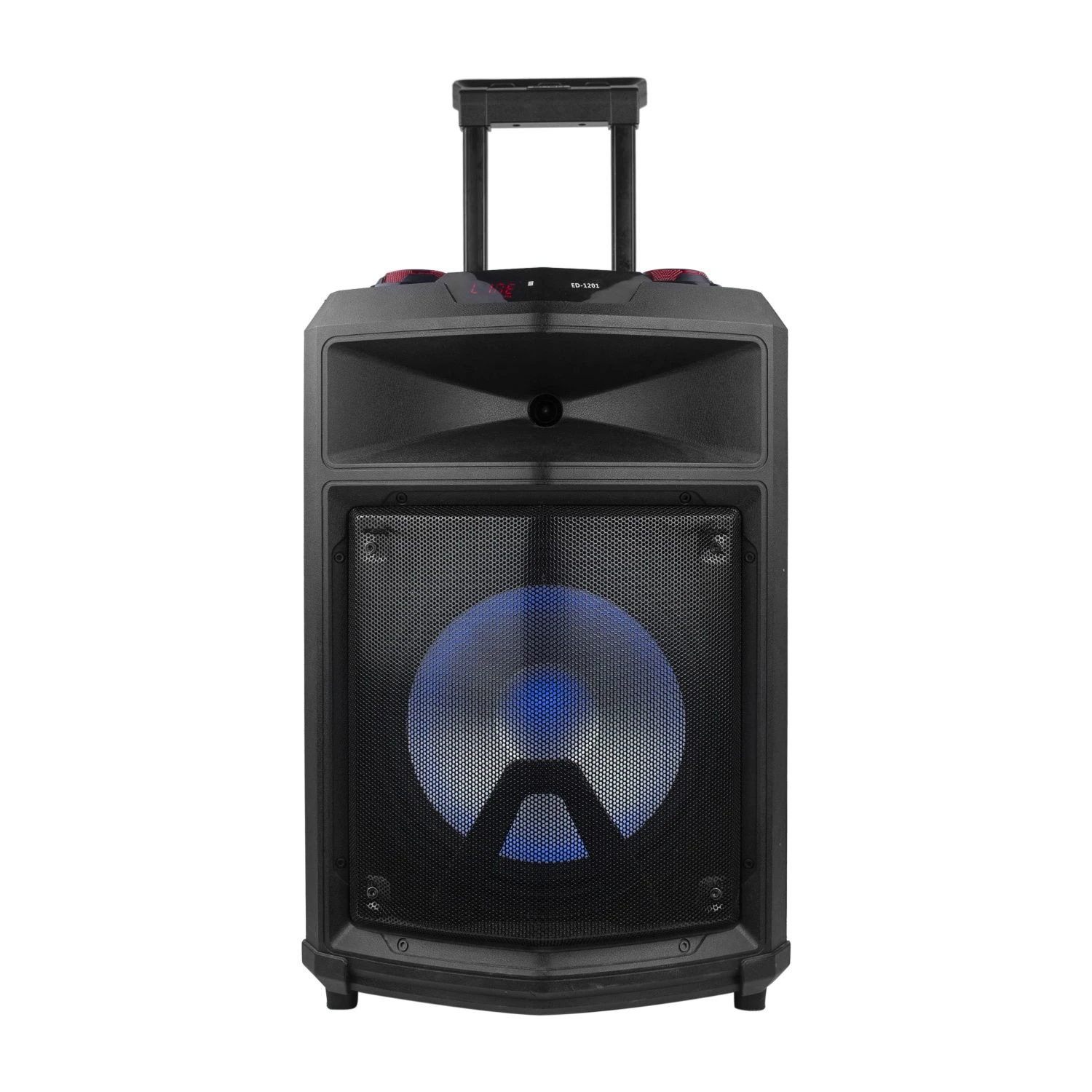 Tms-1201 90W Active fashion Trolley Speaker with USB Port, SD Card Slot, Remote Control, Built-in Battery