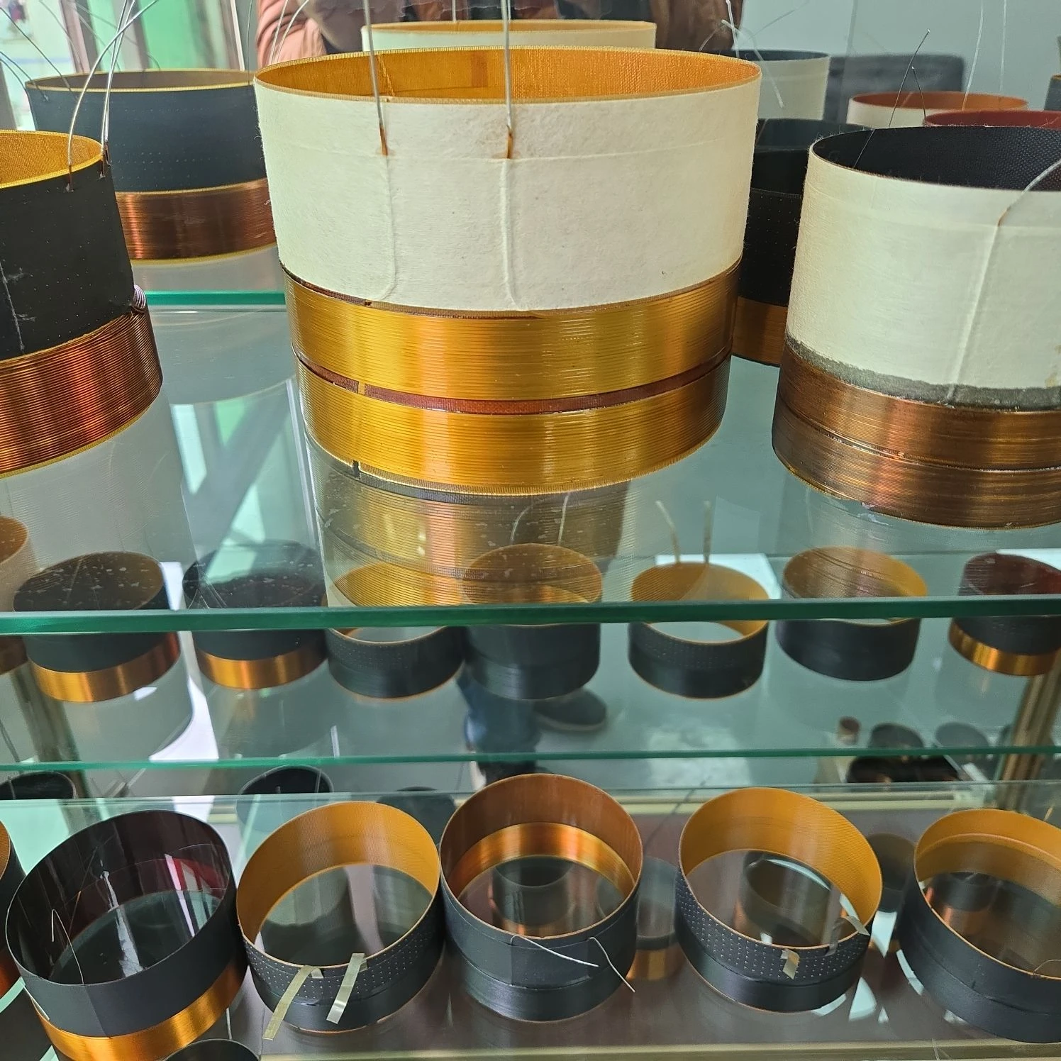 Top-Quality Speaker Paper Cone with Aluminum, Cloth Edge, for Hi-Fi Audio