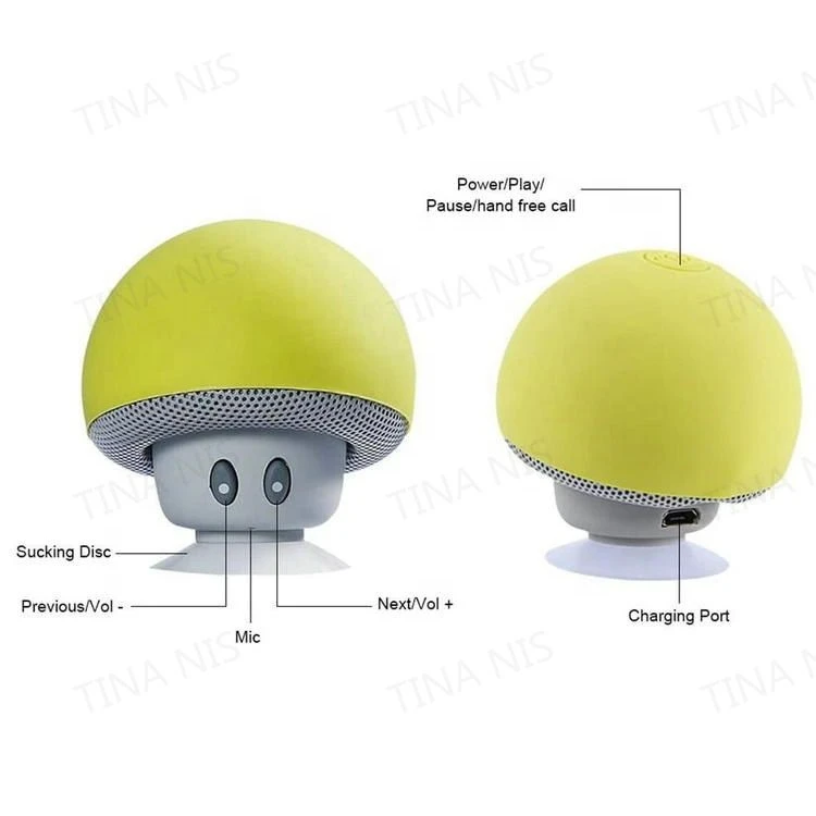 Top Selling Products 2023 Cheap Mushroom Bt Wireless Speaker Small Mini Portable Gift Mushroom Speaker