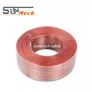 Transparent Speaker Wire 16AWG 18AWG 20AWG Speaker Cable