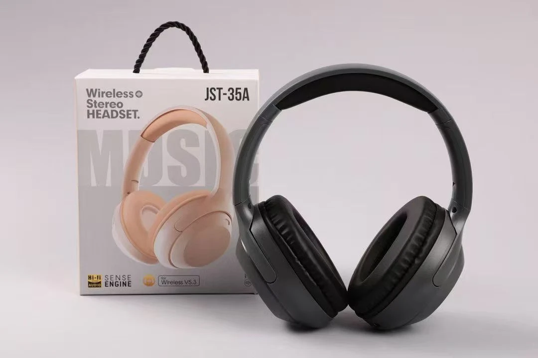 True Stereo Foldable Headband Headphones Bluetooth for Gaming Esports