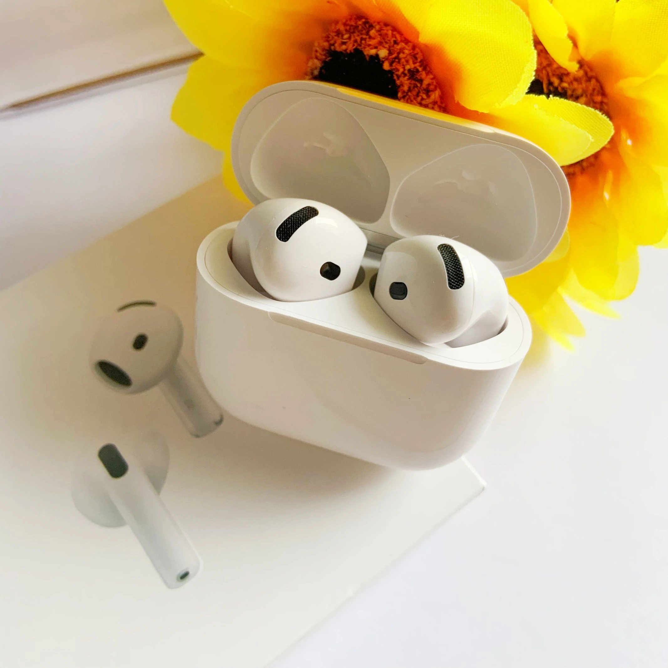 True Wireless Bluetooth Earbuds with Active Noise Cancellation for Calls