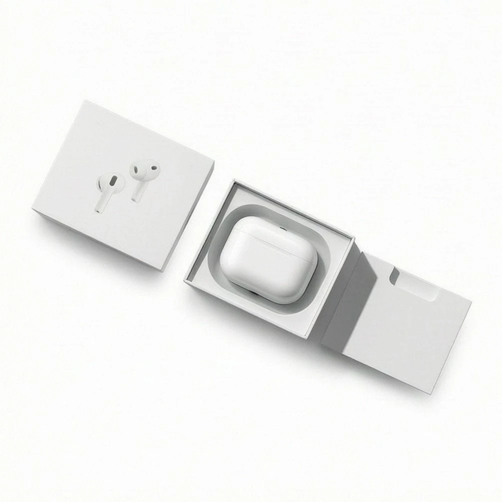True Wireless Earbuds with Optical in-Ear Detection and Smart Ui Display