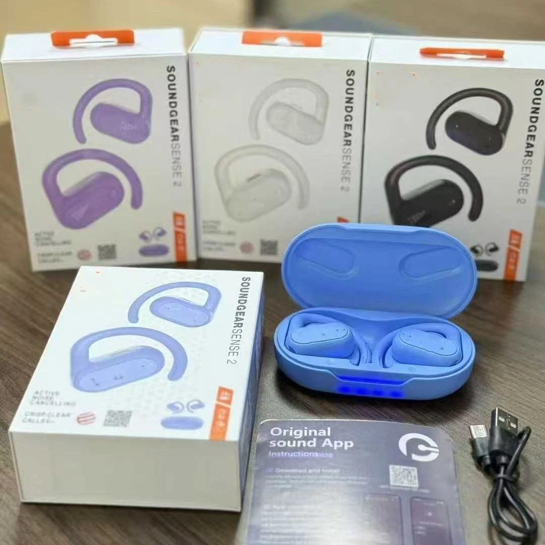 True Wireless Earphones Earhook Soundgear Sense Running Tws Earbuds Gaming Headphones Waterproof Sports Headset with Mic
