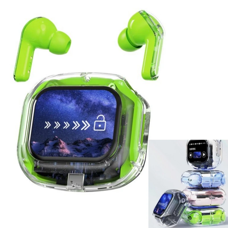 True Wireless Stereo (TWS) in-Ear Headphones Earbuds, Green Model Gt-We-T290-Q20