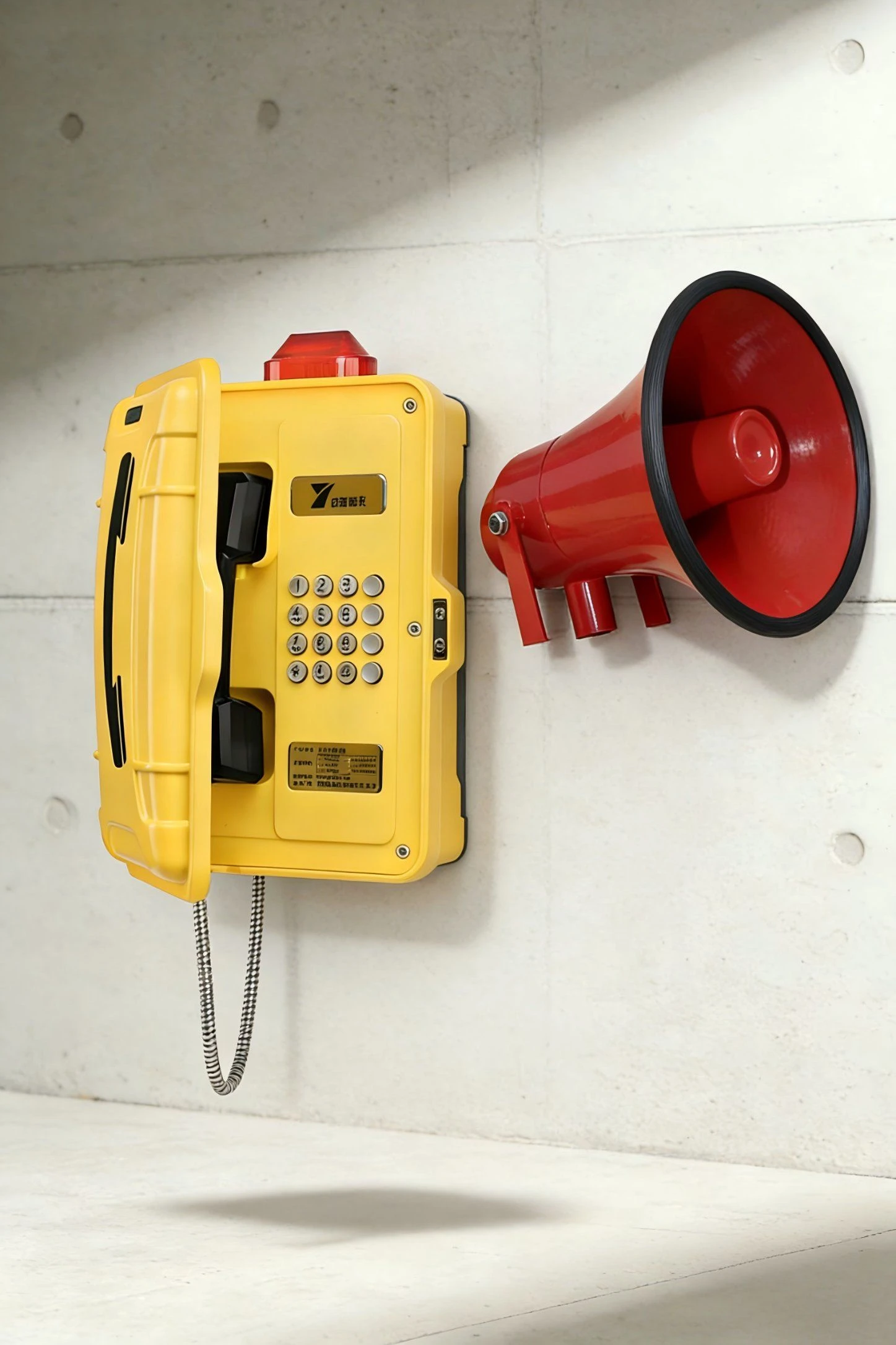Tunnel Railway Industrial Waterproof Telephone with Loudspeaker
