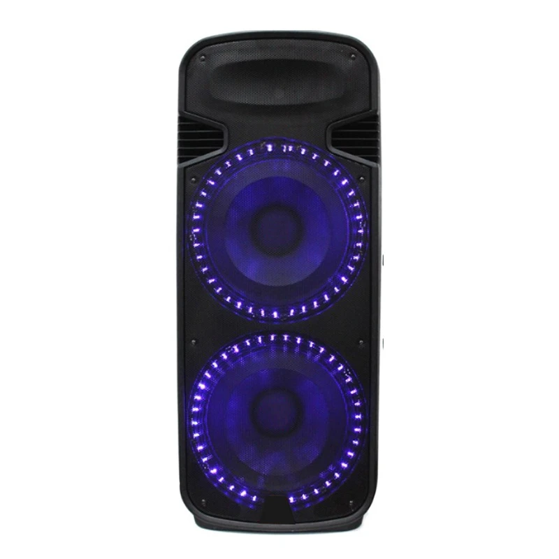 Two-Way Dual 15-Inch Professional Audio DJ Cardspeaker Bluetooth