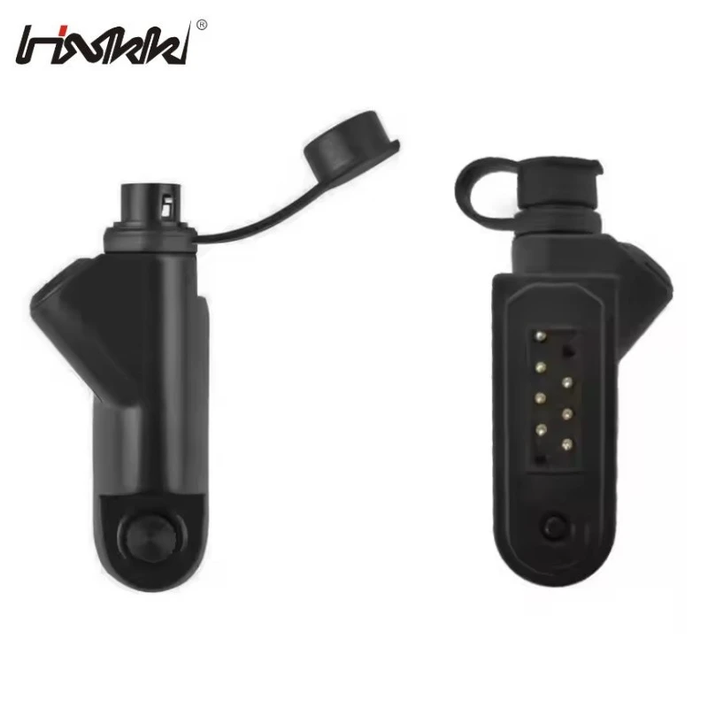 Two Way Radio Audio Adapter for Harris XL200 to Hirose 6pin