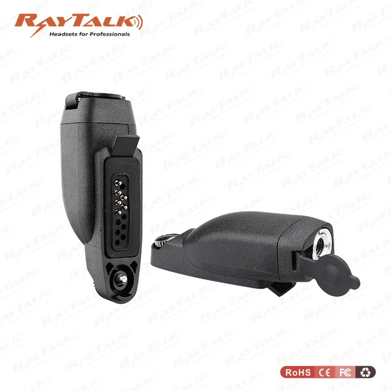 Two Way Radio Audio Adaptor Connector for Motorola Gp344/Gp388/Ex500 to Motorola Visar