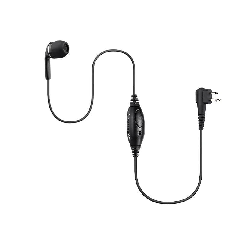 Two-Way Radio Stour Guide System Invisible Earpiece with 3.5mm Plug Headset for Walkie Talkie Radios