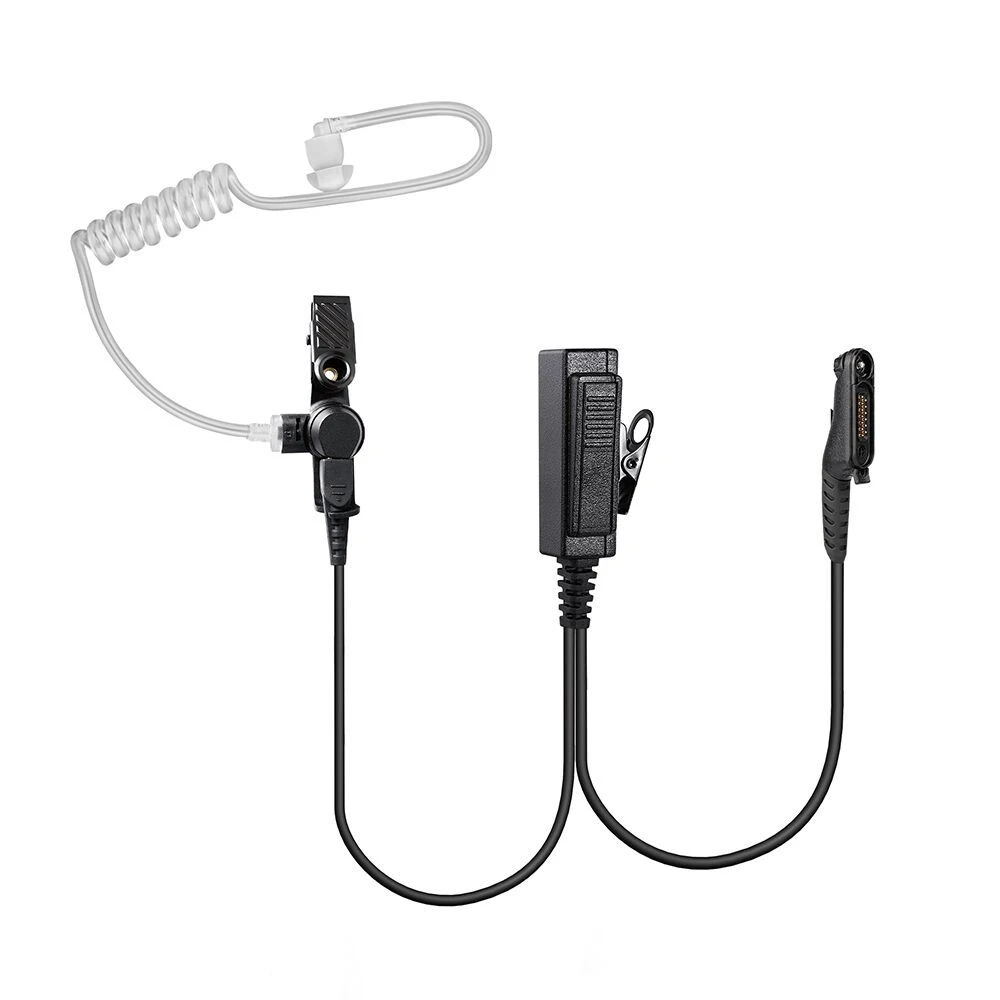 Two Way Radio Surveillance Kit Acoustic Tube Earpiece for Mxp600 Radios R7