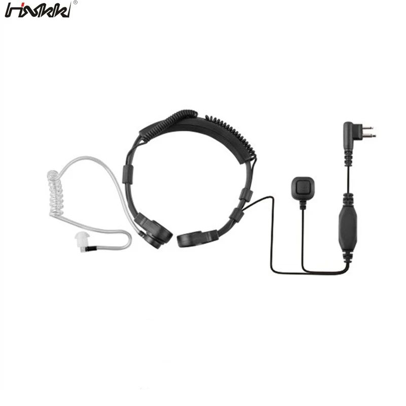Two Way Radio Throat Control Microphone for Firefighter