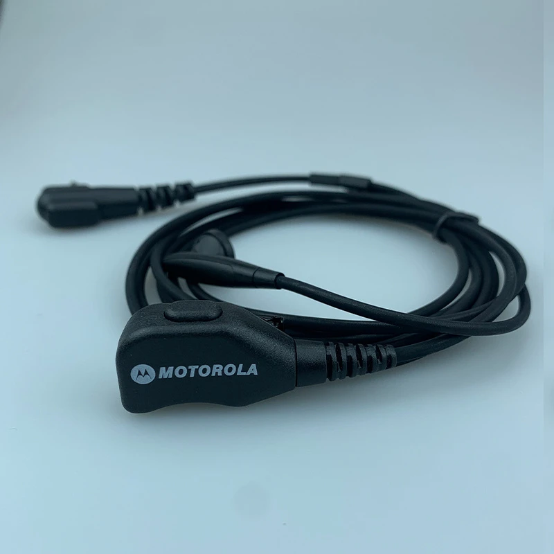 Two Way Radio Volume Adjustable Earphone Ptt Mic Headset for Apx2000 Dp4400 Dp4600 Xpr6000 Xpr7000 Walkie Talkies