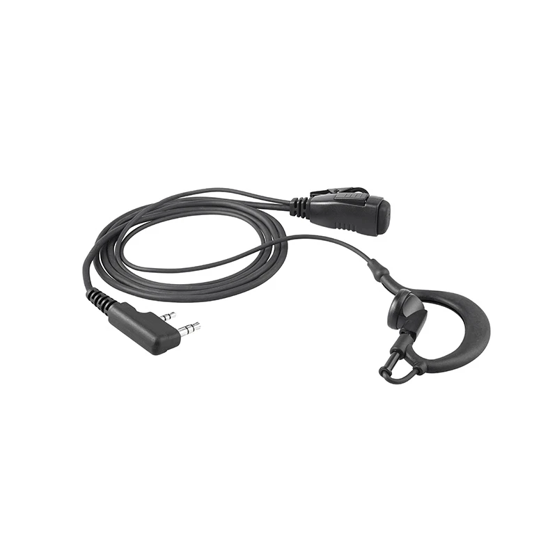 Two Way Radio Walkie Talkie Earpiece with Microphone Comfortable Headphone Accessory Spandex/Polyester