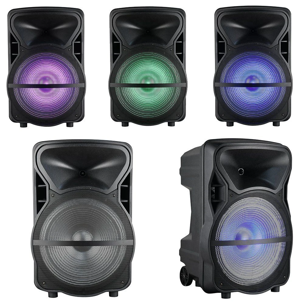 Tws 15kg Single 15″ LED Light Bluetooth Speaker