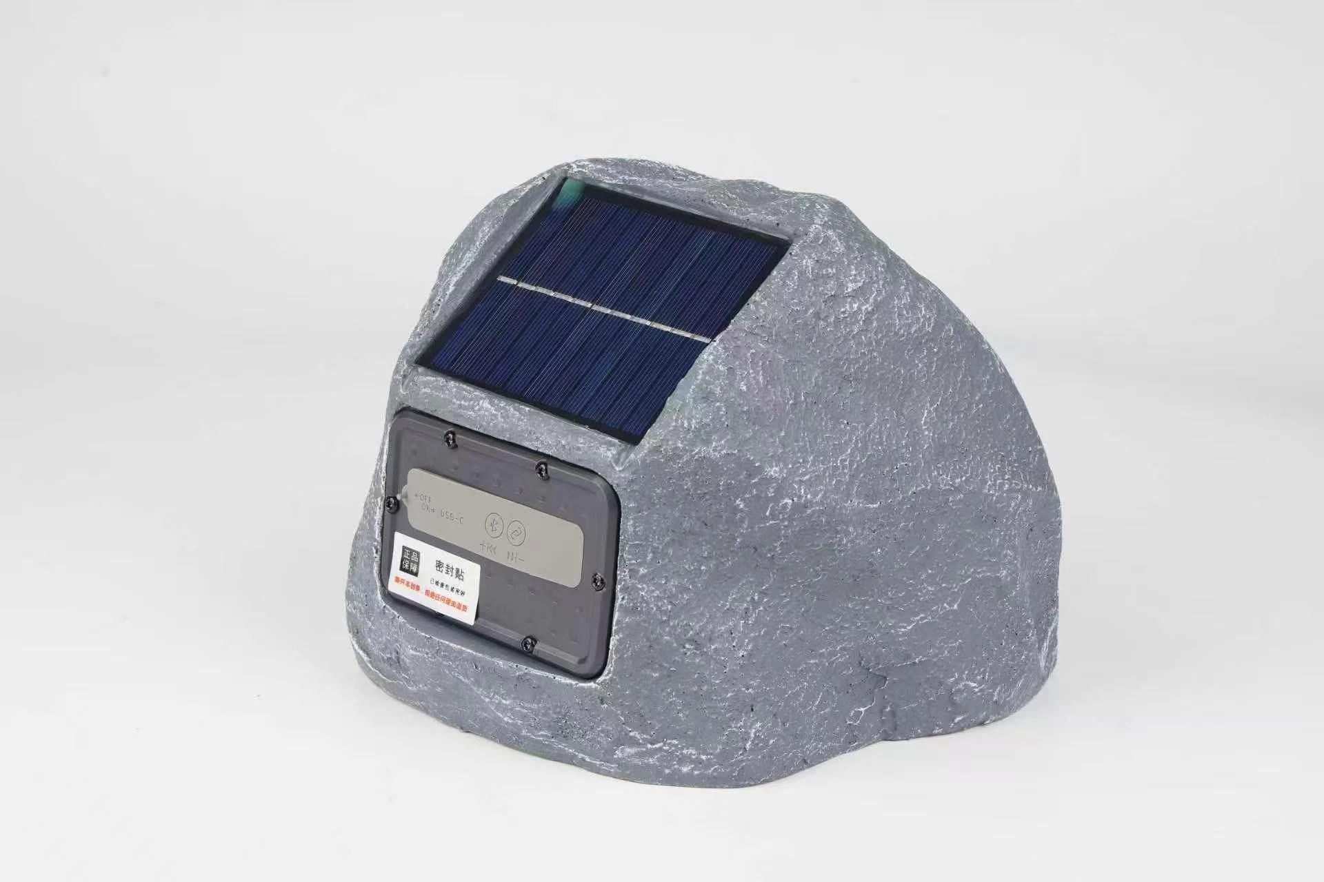 Tws Dual Connect Rock Bluetooth Speaker 4 Inch Driver 10W High Output Waterproof All Weather Outdoor Stone Speaker System