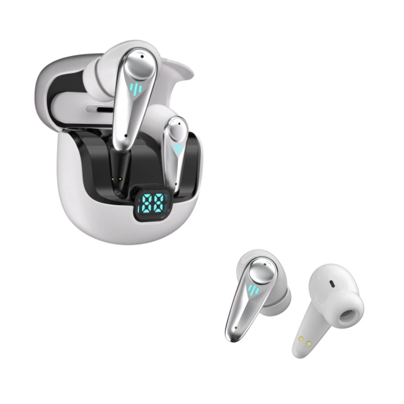 Tws Ergonomic Mermaid-Cavity Earbuds with Comfortable All-Day Wearing