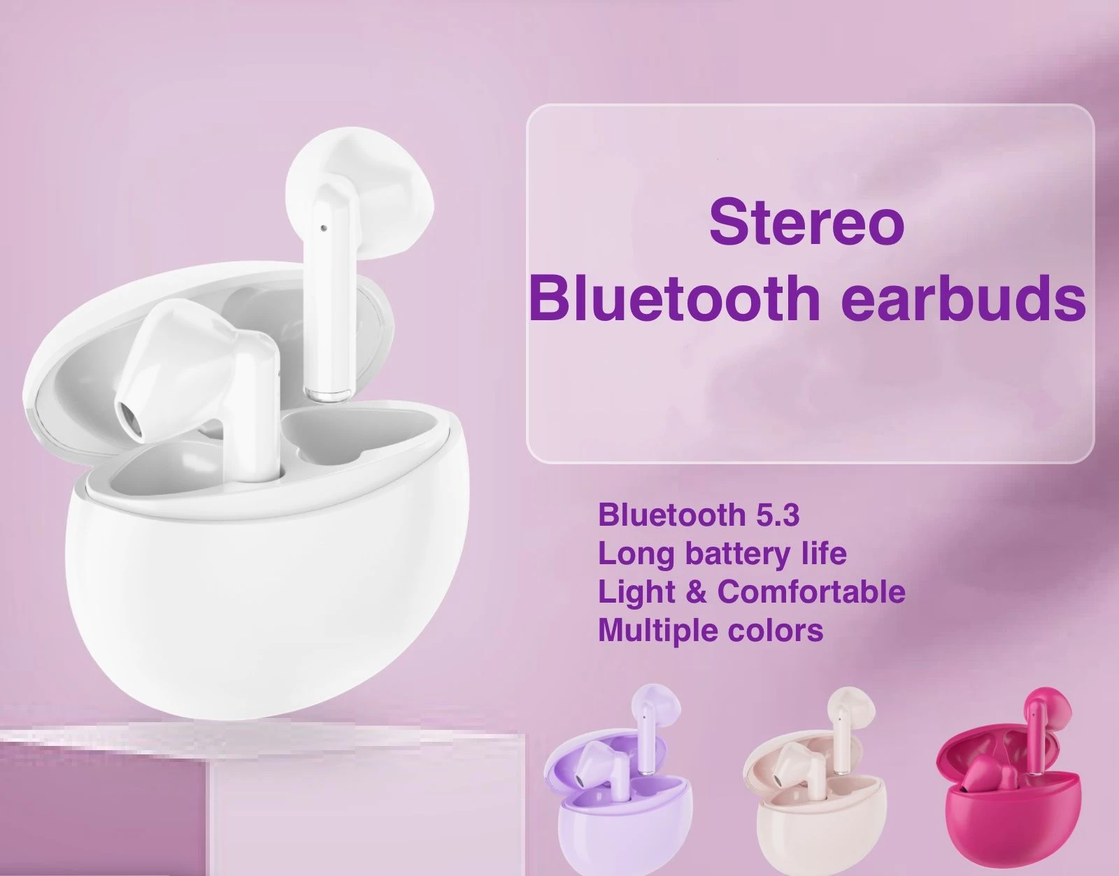 Tws Fashion Earphone Wireless Bluetooth Headphone New Design Style Earbuds Handfree Tws03