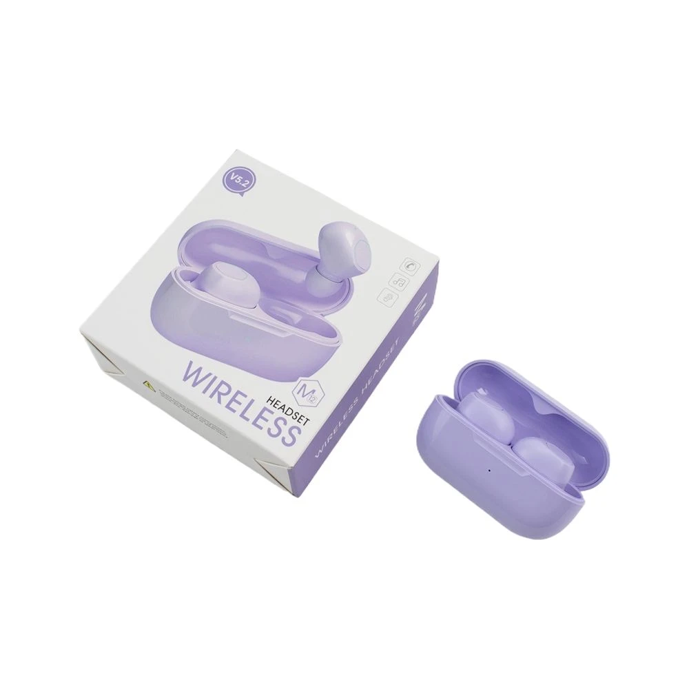 Tws M12 Wireless Headest High Quality Earbuds Sports Music Earphones Waterproof Wireless Earphones