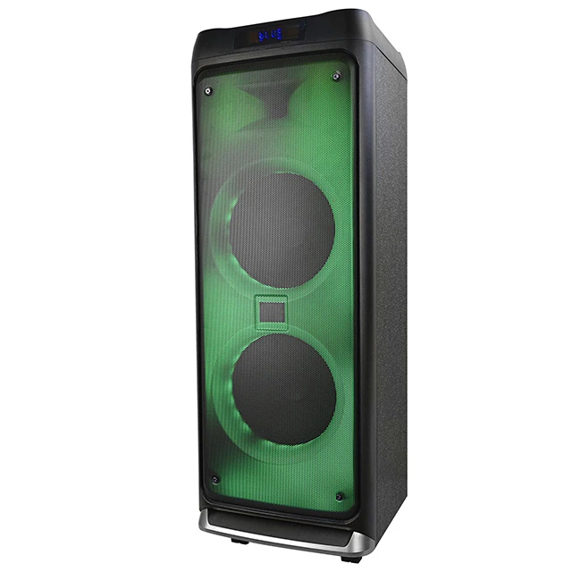 Tws Party Speaker Dual 8 Inch PA Multimedia DJ Audio Portable Wireless Rechargeable Bluetooth Speaker Tms-828