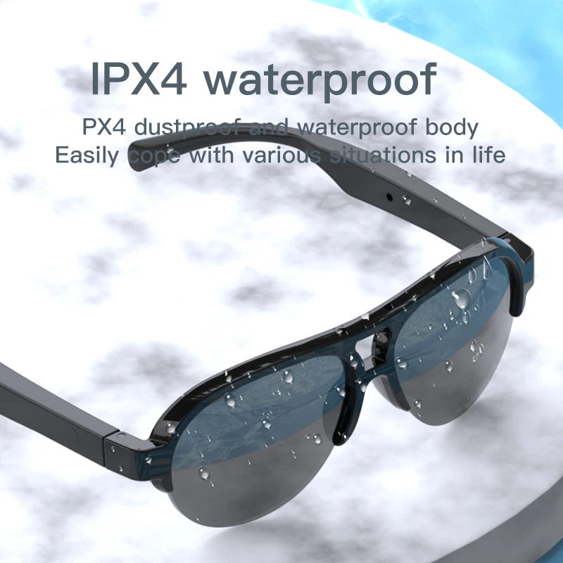 Tws Smart Glasses Wireless Bluetooth Calling Sunglasses Sport HD Audio Music Anti-UV Eyeglass