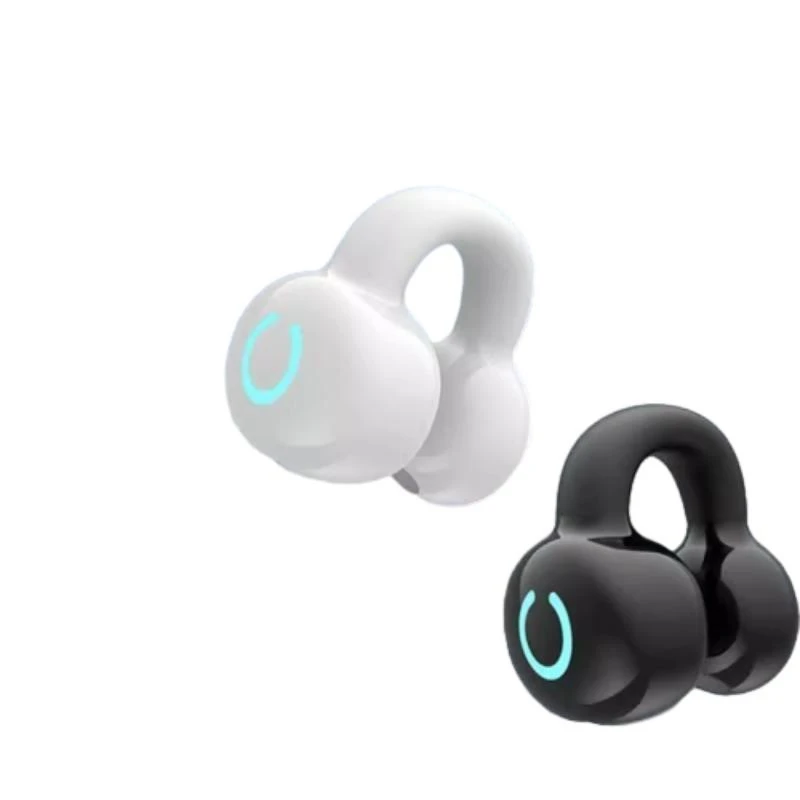 Tws V5.4 Open Mini Single Ear Clip Wireless True Sports Bluetooth Earbuds