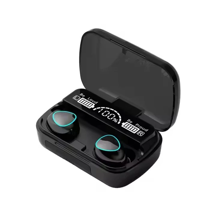 Tws Wireless Blue Tooth Headset with Charge Box for Phone Noise Canceling Mic Earbuds Wireless Headphones Bluetooth Earphones