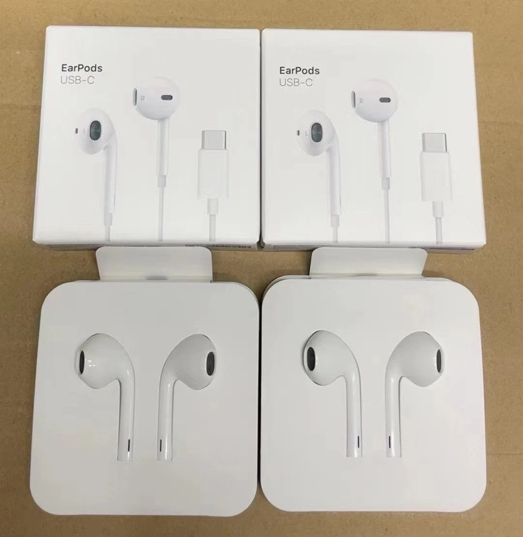 Type C in-Ear Headset Earphone Wired Headphone Stereo Handsfree for iPhone 15