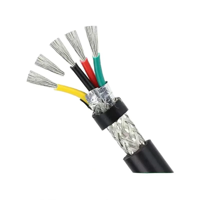 UL2725 Tinned Copper Shielded Multi Conductor PVC Cable for USB 2.0 Data Transfer