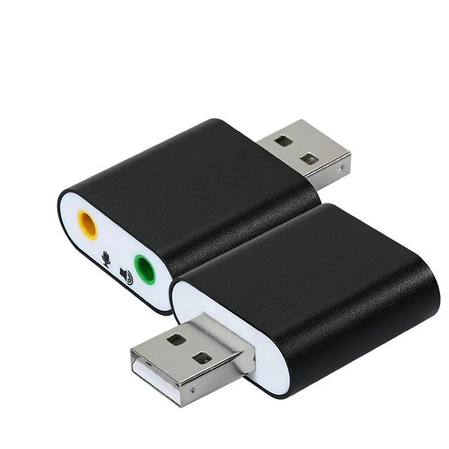 USB 2.0 Audio Adapter External Stereo Sound Card Adapter