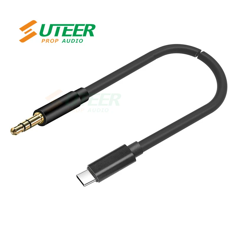 USB Type-C Male to 3.5mm Mini Jack Aux Audio Cable
