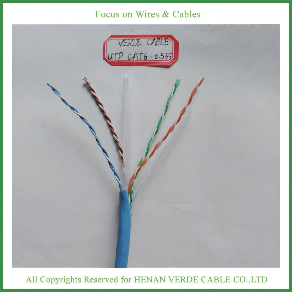 UTP Cat5e CAT6 Cable LAN Cable