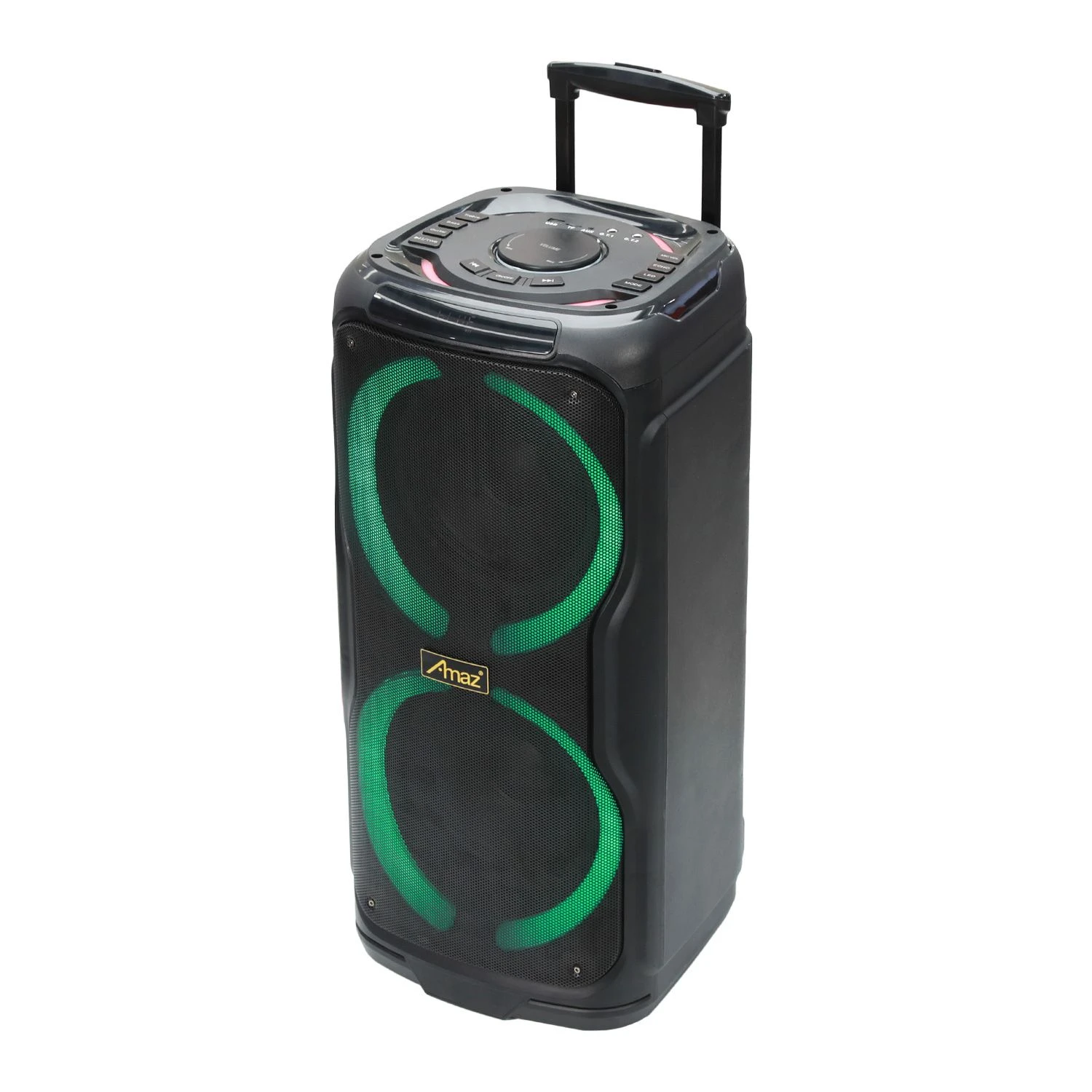 Unique Opal Gem Design Karaoke Trolley Speakers
