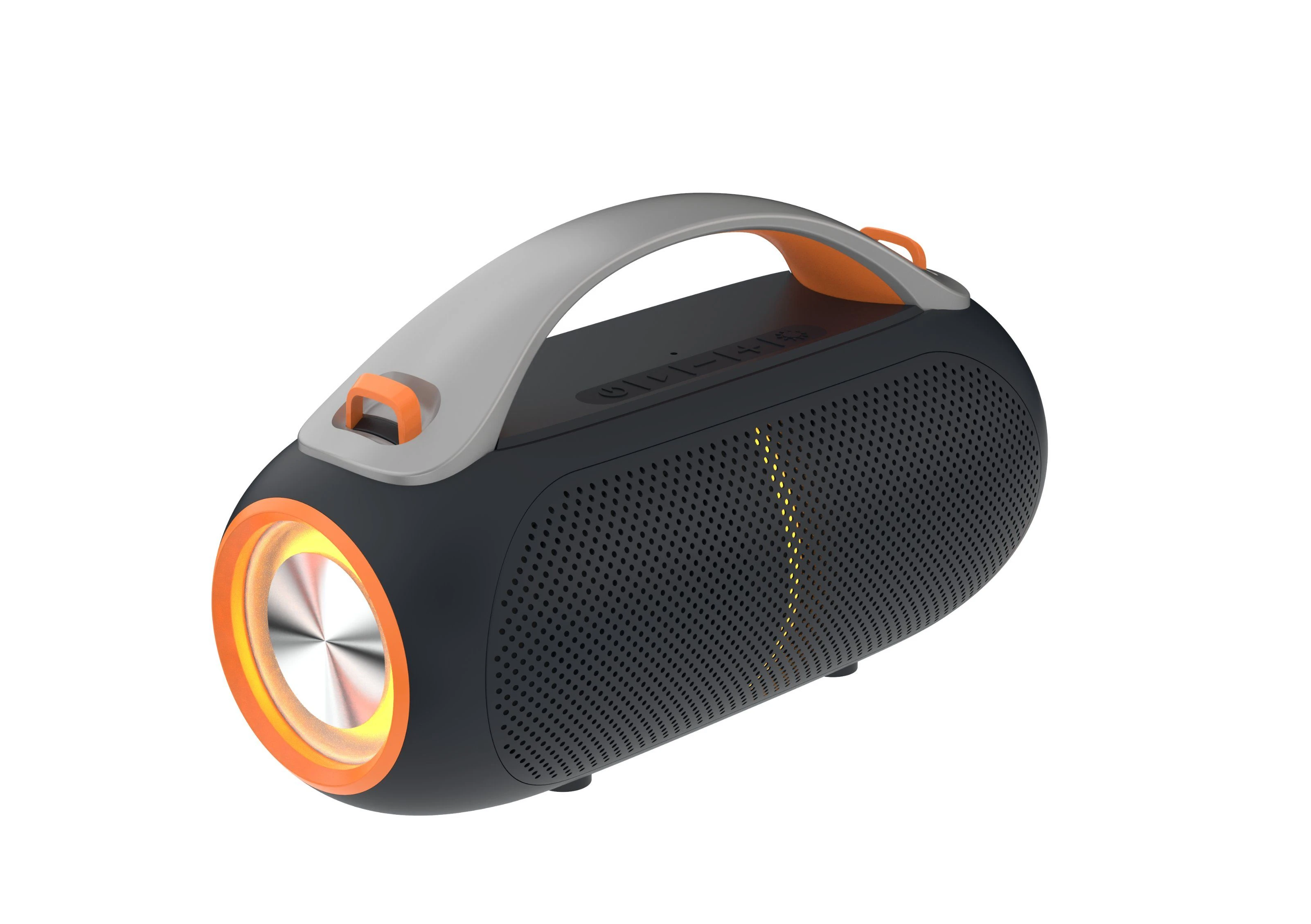 Unique Portable Wireless Bluetooth Speaker, Portable Mini Bluetooth Speaker with Phone Funcaton, Lights, Sound Switching