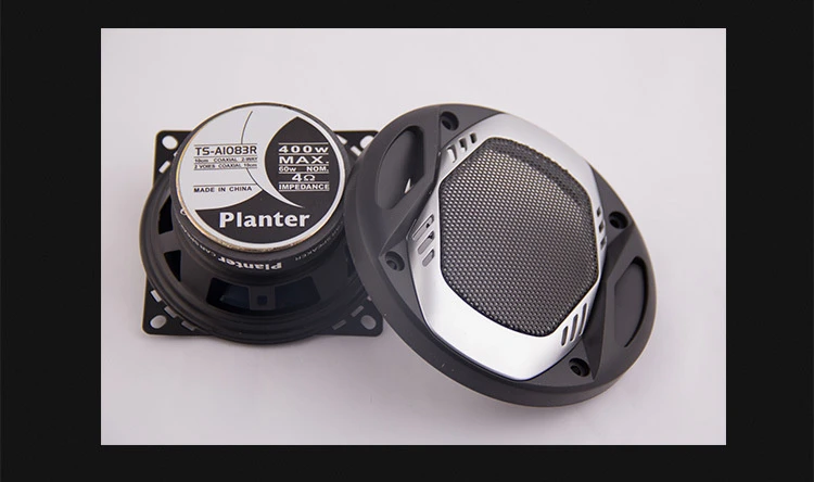 Unique Style Car Speakers Box 4inch Coaxial Speakers Audio System Sound Horn