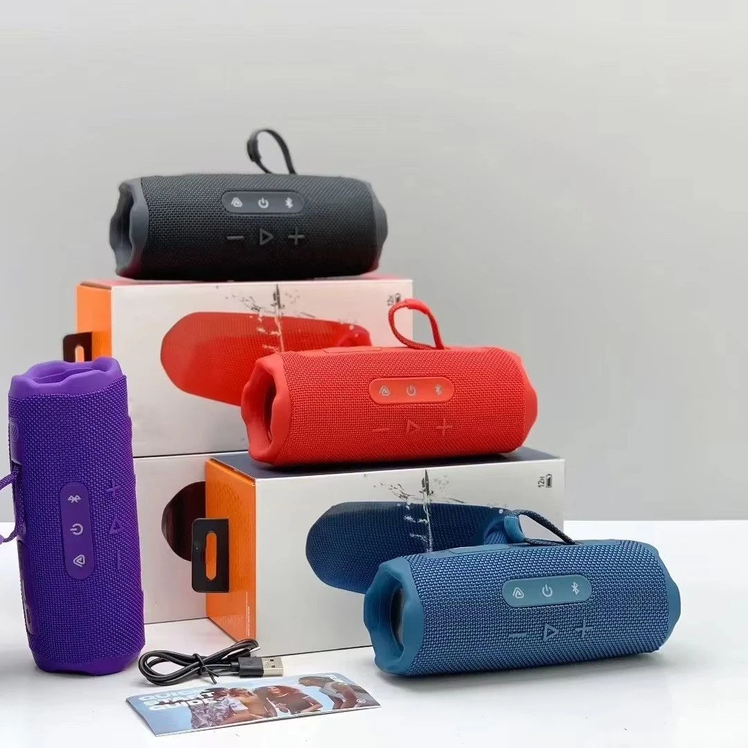 Us EU Stock Flip7 Speaker Wireless Portable Outdoor Bluetooth Speakers with Subwoofer