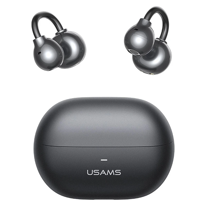 Usams R02 Clip-on Bluetooth Earphones – 5.3, 25h Playtime